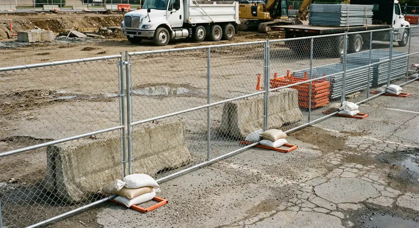 Modular Chain Link Panels in Lincoln, CA