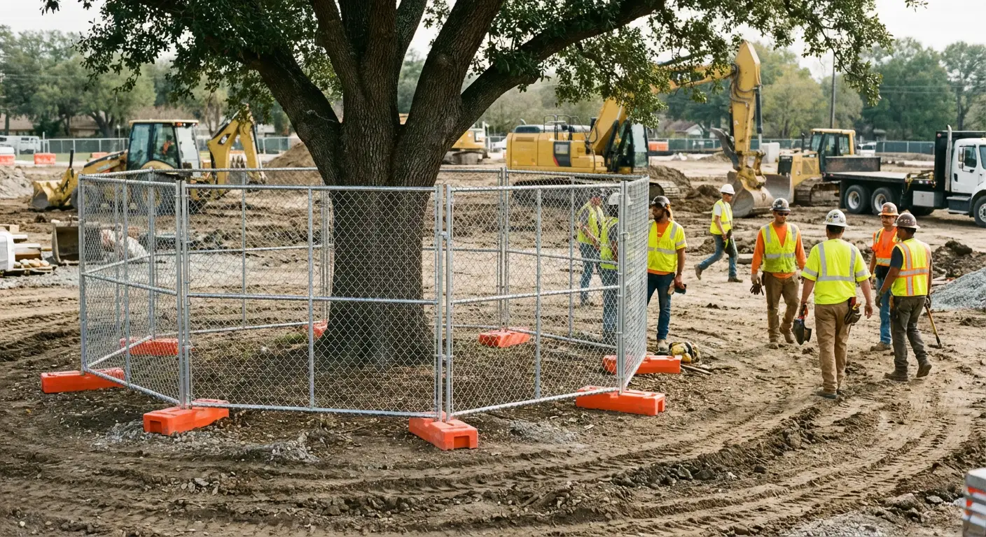 Tree Protection Zone Technical Specs in Lincoln, CA