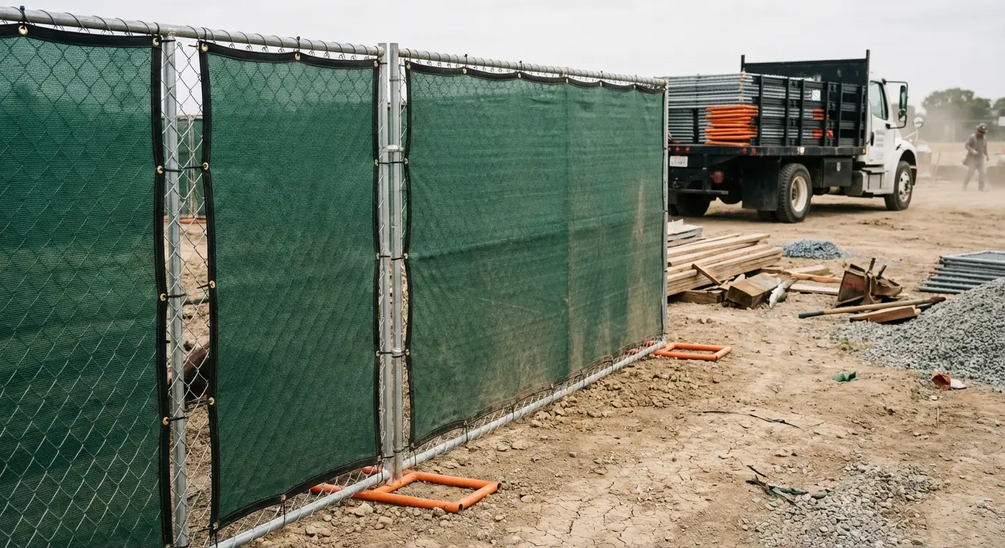 Dust Control Windscreens in Lincoln, CA