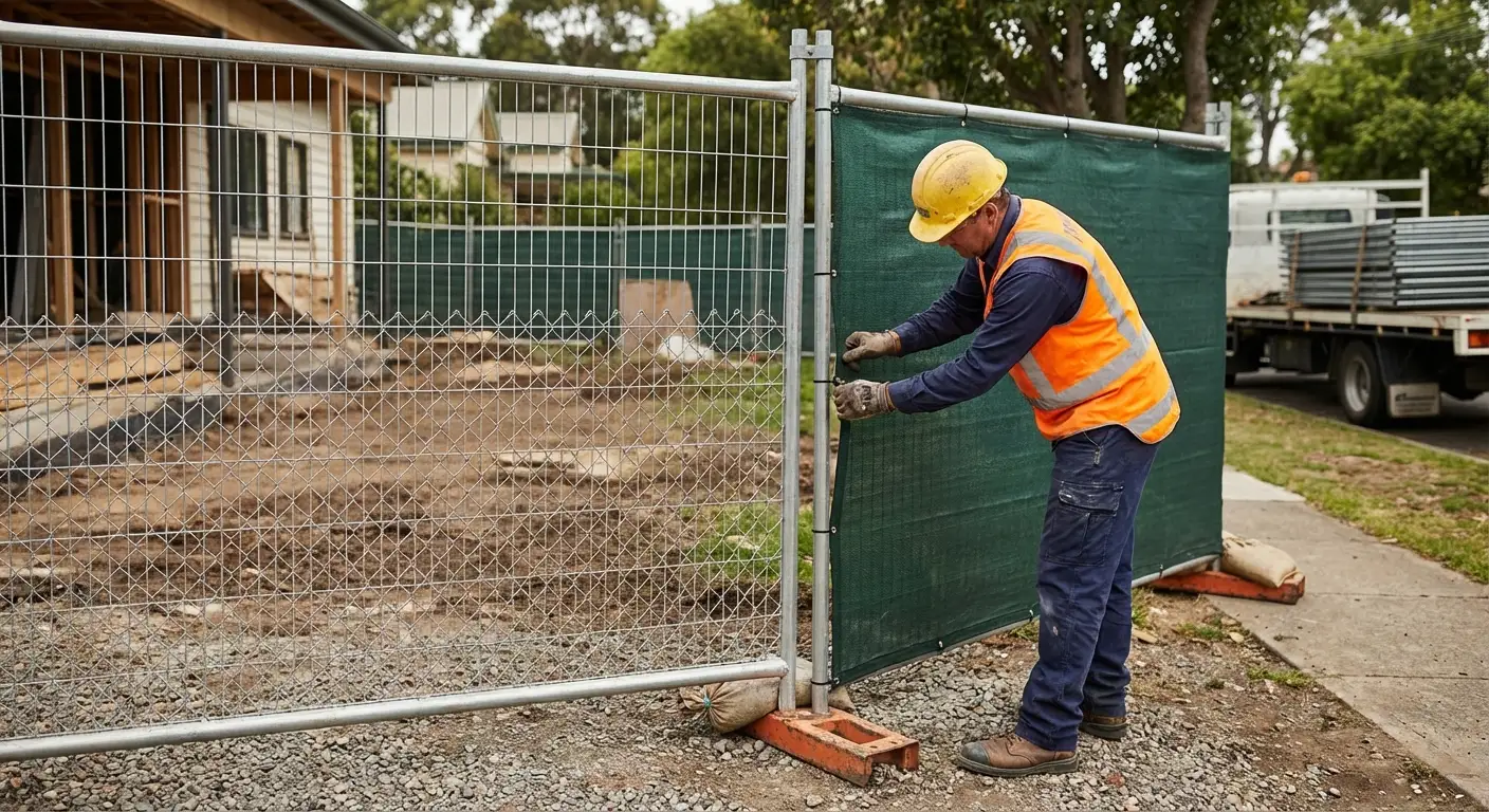 Lincoln residential fencing project