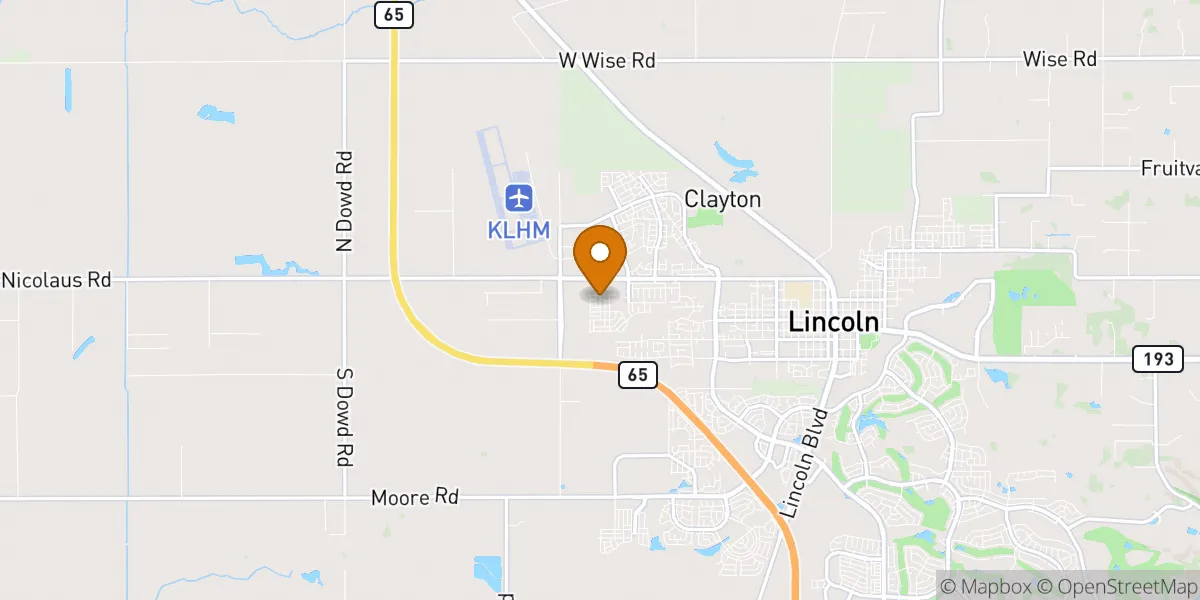  neighborhood map in Lincoln, CA