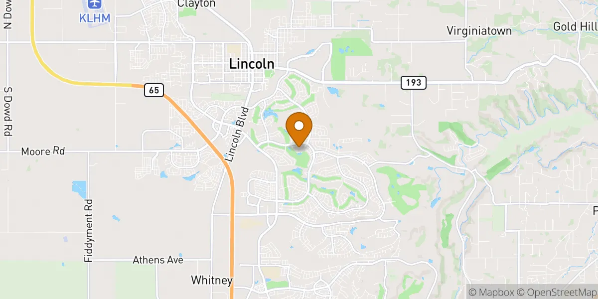  neighborhood map in Lincoln, CA