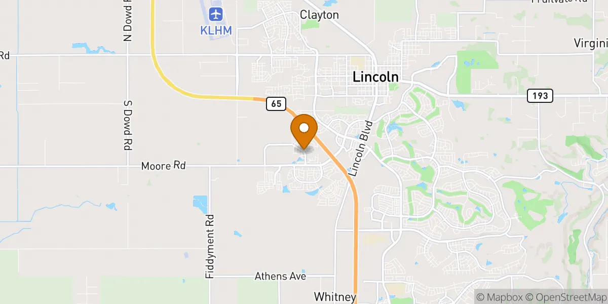  neighborhood map in Lincoln, CA