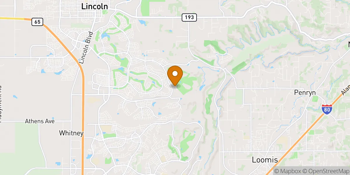  neighborhood map in Lincoln, CA