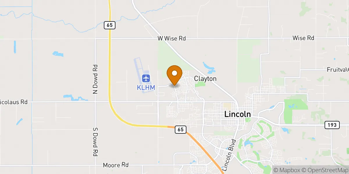  neighborhood map in Lincoln, CA