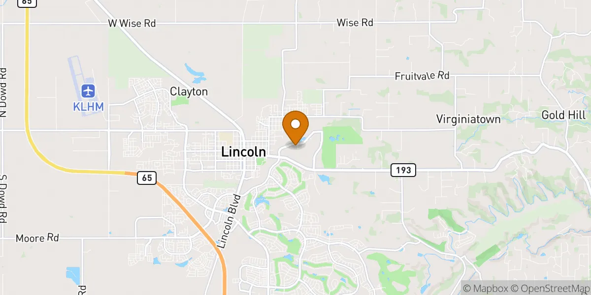  neighborhood map in Lincoln, CA